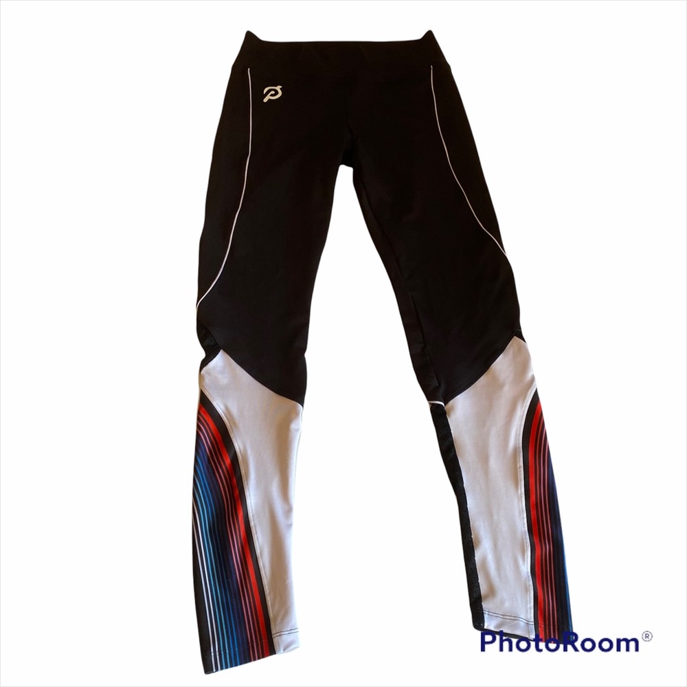 Skydancer 925fit peleton leggings black mesh leg